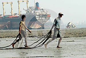 Ship breaking in Bangladesh